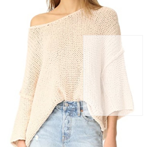 Free People Halo Pullover sweater in cream small - Picture 4 of 13